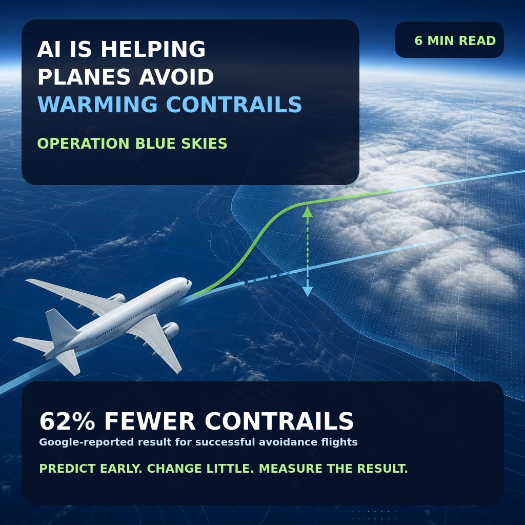 AI Is Helping Planes Avoid Contrails — And Britain Is About to Test It at Scale