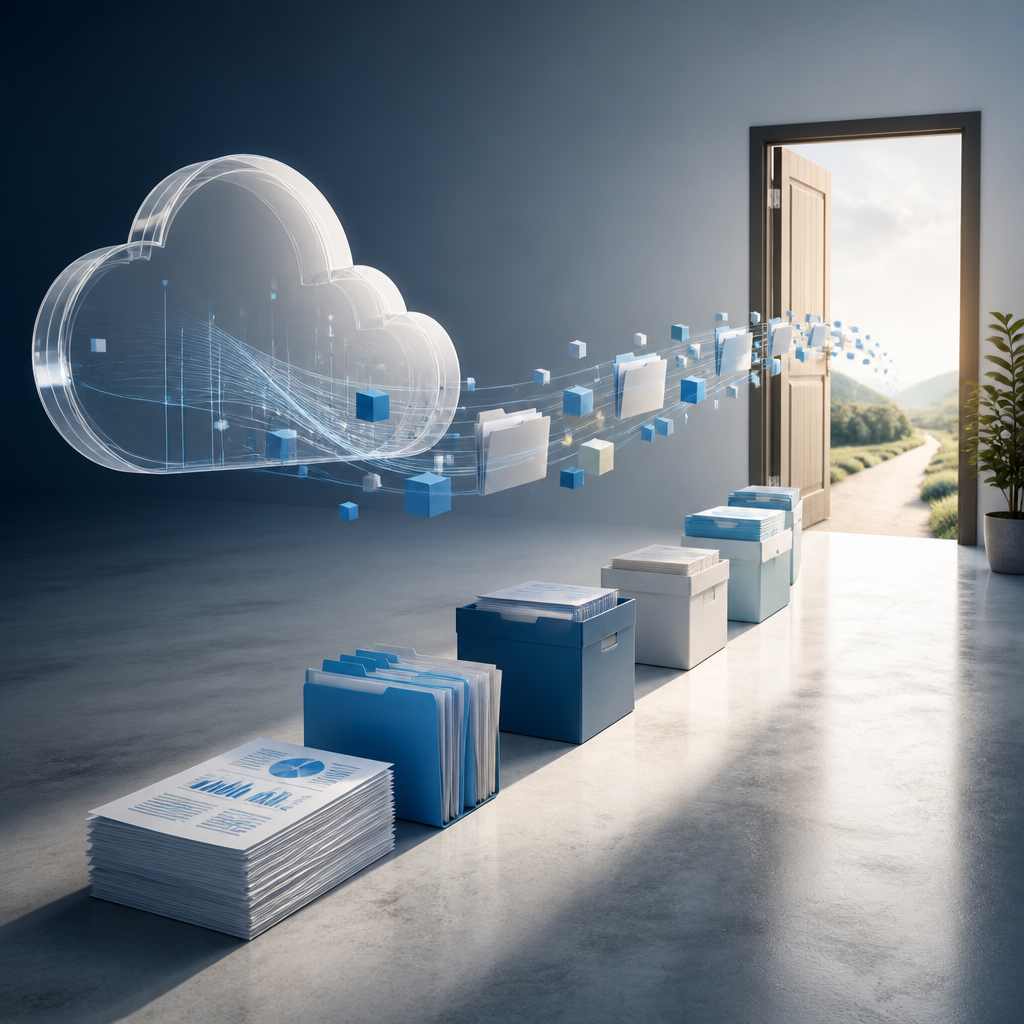 You checked how to get into your cloud software. Did you check how to get out?