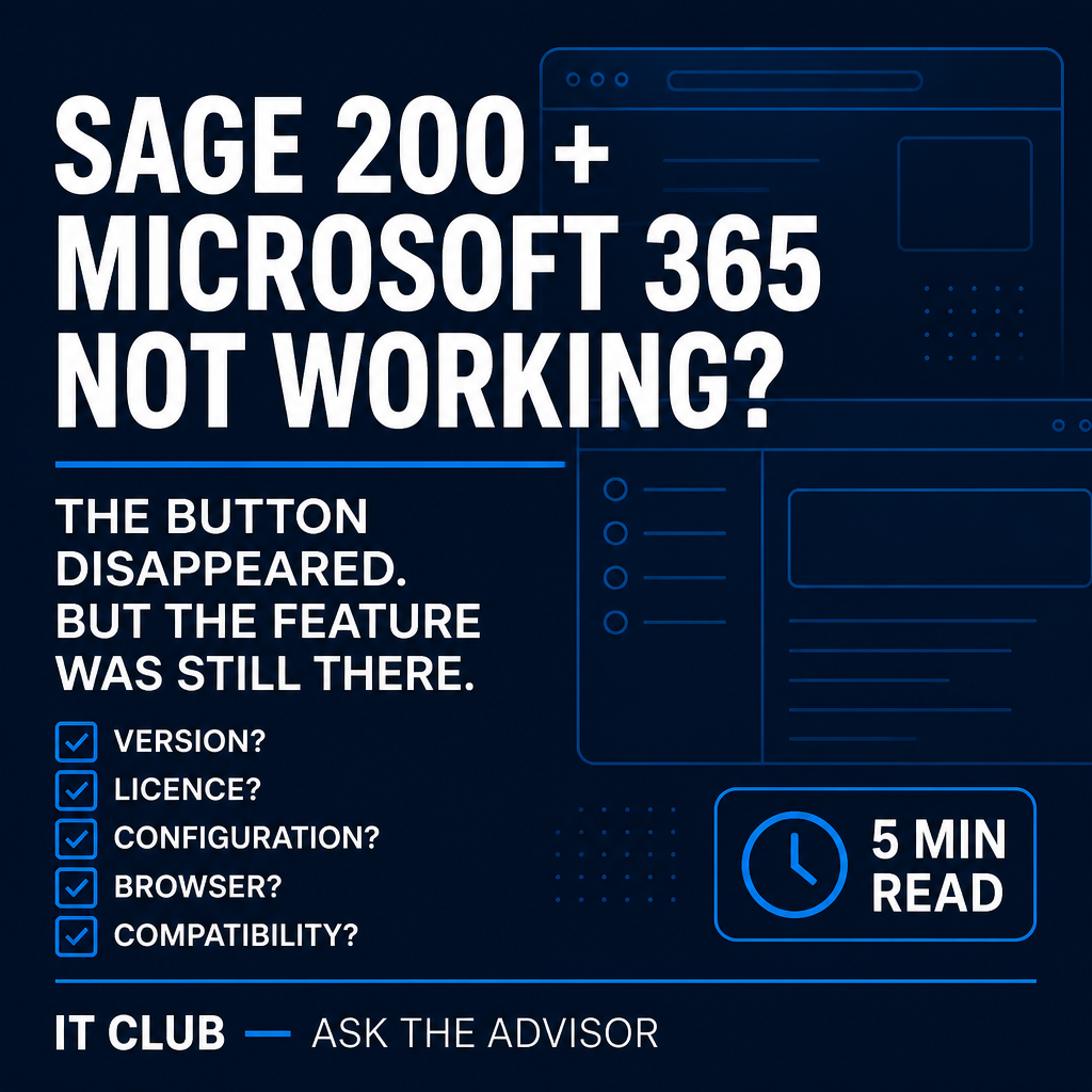 Does Sage 200 Still Work with Microsoft 365?